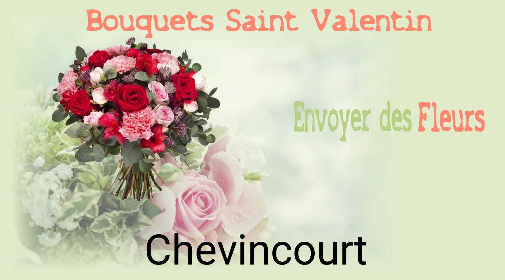 Roses de Saint-Valentin livrées à Chevincourt